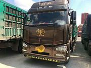 8个半月解放 460领航半挂车 高栏 国5