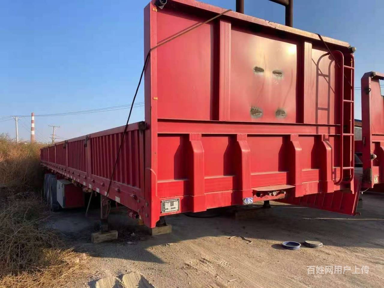 汽贸扣押车13米二手标箱半挂车 2.55宽 轻量化
