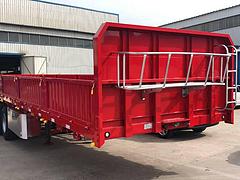 2019标箱侧翻  拉砂石专用车