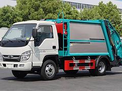 蓝牌大容积4.8方压缩式垃圾车 C证可开全国包上牌