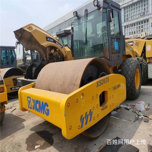 安顺附近二手压路机市场 二手徐工22吨压路机原装车的图片