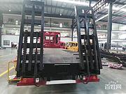 高配置江淮K5前四后八 20-35吨挖机平板拖车 专业生产车
