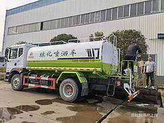 宝鸡东风12吨15吨洒水车6缸230马力洒水车 二手洒水车
