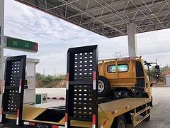 大运牌小平板运输车80型号挖机拖车首选品牌性价比高