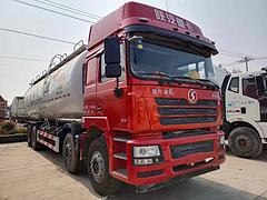 二手德龙散装水泥罐车 前四后八 国五 375马力