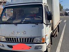 江淮骏铃 厢式货车 带凯卓立起重尾板