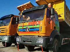 出售18年5.8米北奔后八轮自卸车380马力