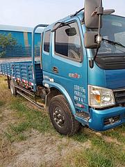 17年奥驰D3平板货车，5.3米，蓝牌