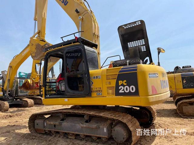 转让二手挖掘机小松200手续全质保两年包邮支持分期的图片