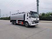 常州国六20吨陕汽德龙后八轮洗井液运输车
