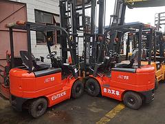 合力1.5吨电动叉车 水果搬运二手叉车 免费送货