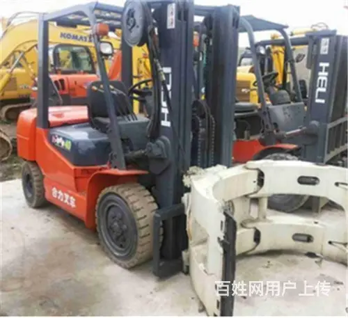 二手叉车 3吨二手夹抱叉车 4米堆高夹抱叉车的图片