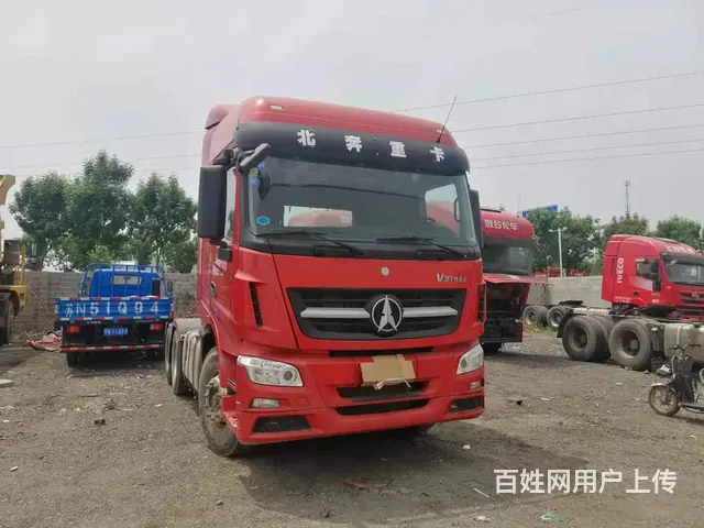 二手19年底国五北奔重卡牵引车 潍柴460马力的图片