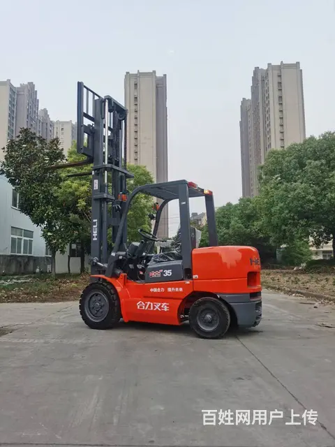 二手叉车电动柴油合力3吨2吨5吨3.5吨软抱夹侧移的图片
