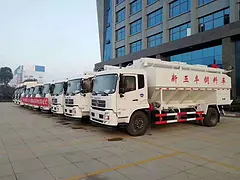 东风天锦单桥22方散装饲料运输车哪家好多少钱
