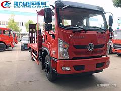 国六东风D1  135挖机平板运输车 燃油环保齐全