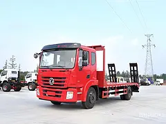挖机平板运输车 拖80/150挖机平板拖车价格