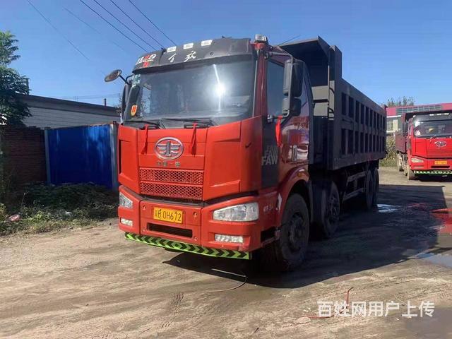 出售十台18年19年解放J6轻型自卸车，货箱7米5的图片