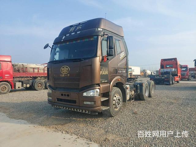 靠谱出售个人二手解放牵引车460马力国五原版精品的图片