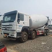 邯郸二手豪沃搅拌车 大20方搅拌车 后八轮搅拌车