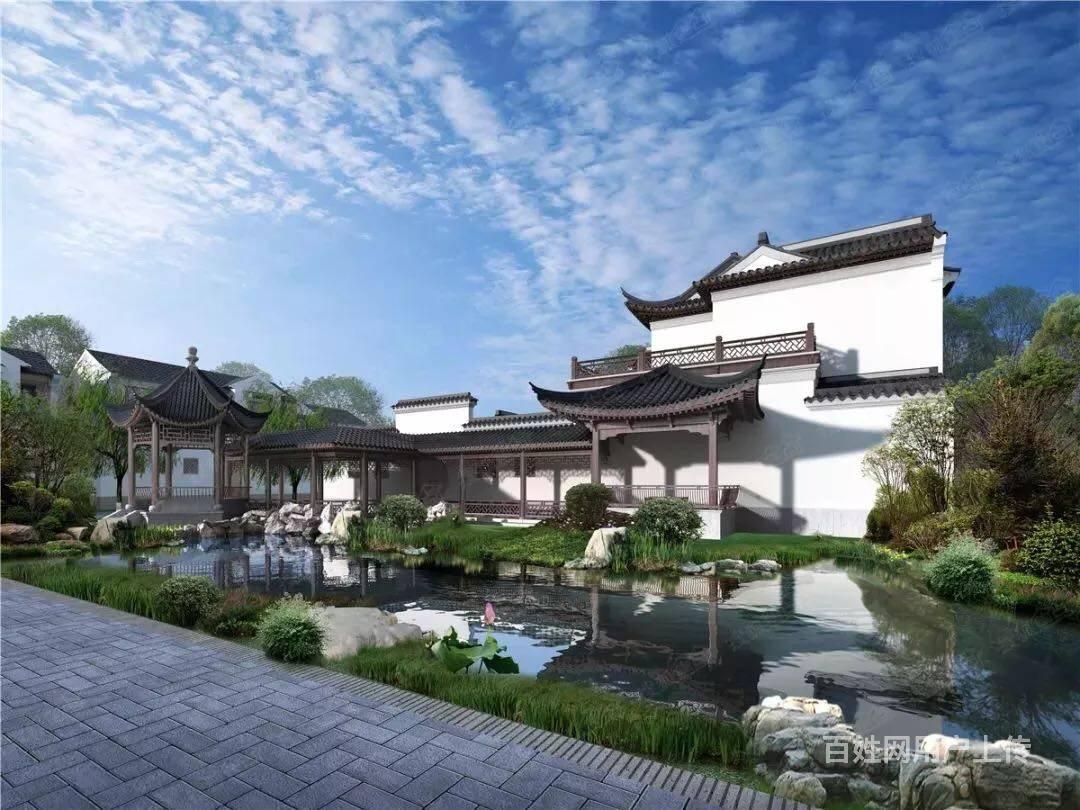 河源巴伐利亚庄园蓝城中式合院带院内大花园350万起