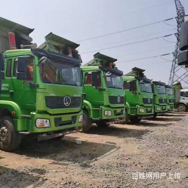 多台国五德龙后八轮渣土车 18年上户350马力