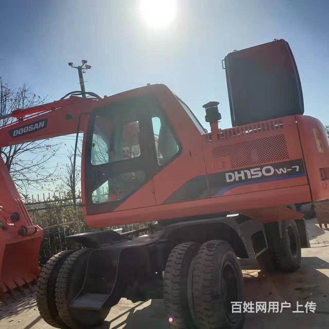 转让斗山150轮挖二手挖掘机 一手车三大件质保一年的图片