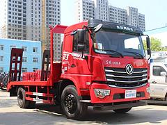 东风D3国六单桥平板车 拉挖掘机拖板车现车价格