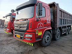 出售2台18年国五陕汽轩德X6轻型自卸车，货箱6米