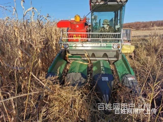 三行履带玉米收割机