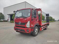 漯河陕汽平板拖车 运输15吨挖机拖板车按揭上牌服务