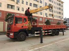 12吨后双桥徐工随车吊 双联泵，加长臂