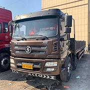 转让二手陕汽轩德X6平板货车9.6米国五245马力