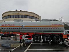26.3方盐酸硫酸液碱等介质不锈钢罐式运输半挂车