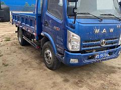 19年二手奥驰小货车 4.2米 工程自卸蓝牌小货车