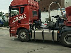 解放 水泥罐车 国5