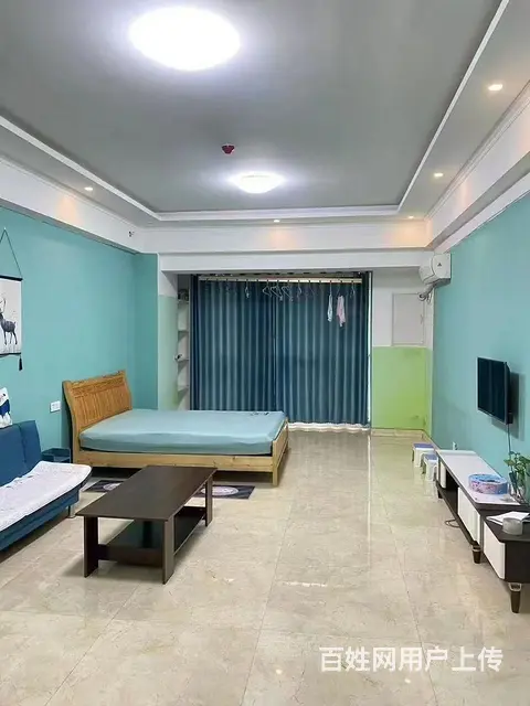 押一付一吾悦广场公寓一室一厨一卫电梯房家电家具全拎包住的图片