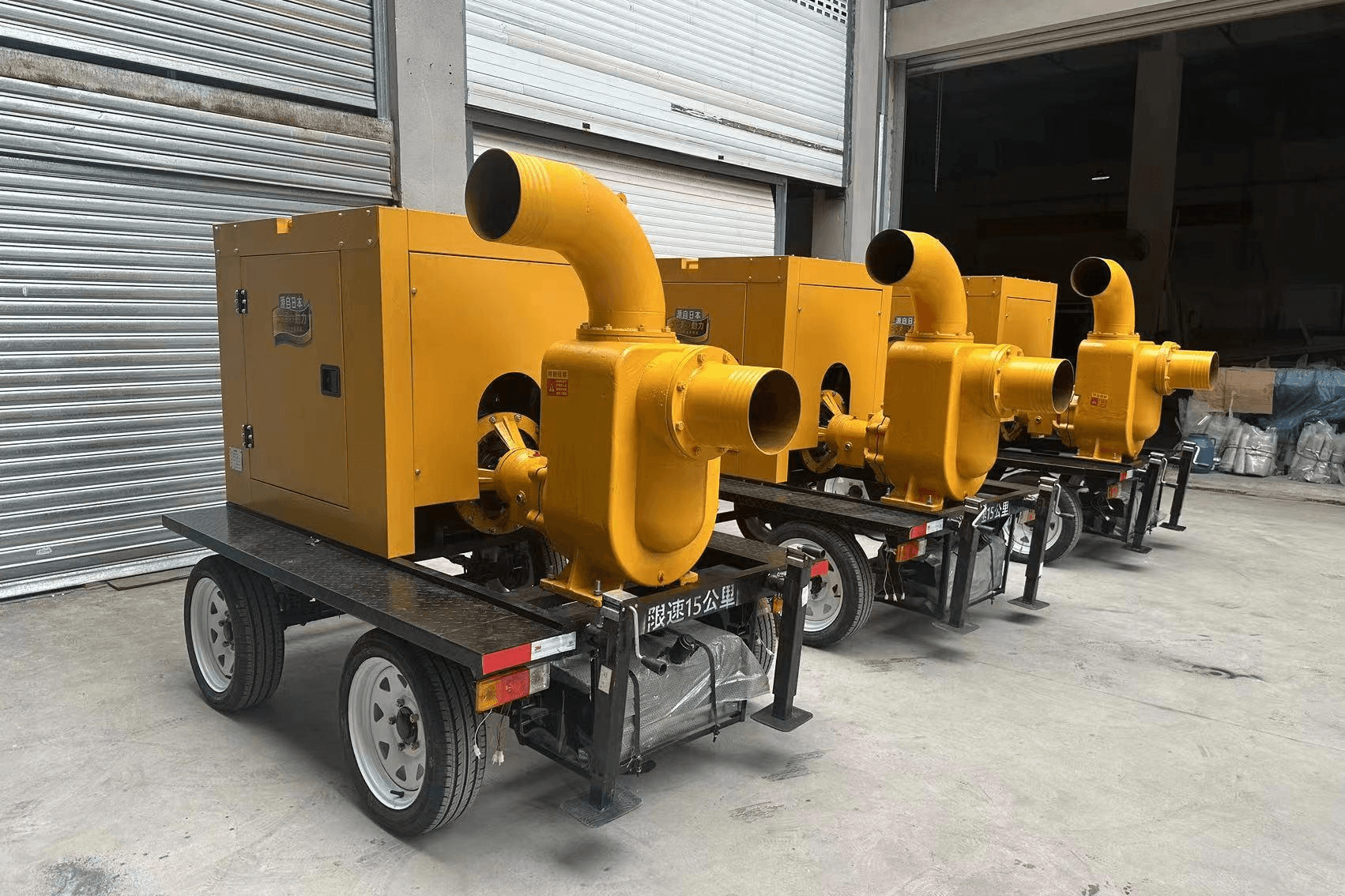 移动柴油泵车