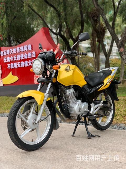 出售二手摩托车广州五羊本田wh125锋翼街车粤d