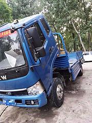 16年奥驰平板货车，超长蓝牌