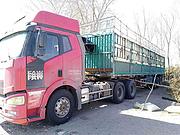 10年9月解放350马力 半挂车 高栏 电喷