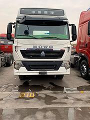 出售豪沃T7H 国五轻体二手牵引车 德国曼发动机