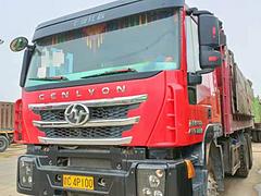 红岩杰狮后八轮自卸车 国五