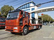 大同解放J6平板运输车价格 经济省油15吨平板运输车