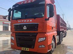 转让二手重汽汕德卡牵引车21年国五540马力带液缓