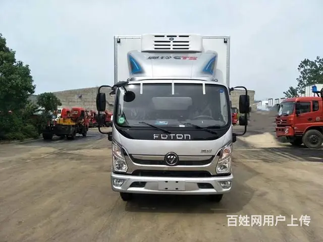 福田欧马可S3蓝牌4.2米国六冷藏车价格的图片