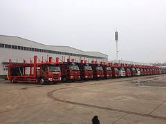 解放五位轿运车、中置轴轿运车厂家直销可分期