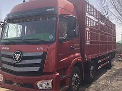 转让二手福田欧曼ETX高栏车8.6米国五245马力