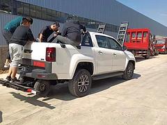 五十铃皮卡清障车道路救援拖车 分期上户一条龙