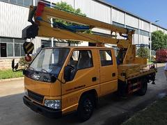 全新高空作业车 路灯维修车厂家多少钱